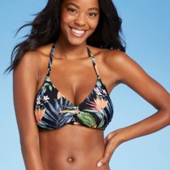 Kona Sol | Swim | Twist Front Halter Bikini Topkona Sol | Poshmark